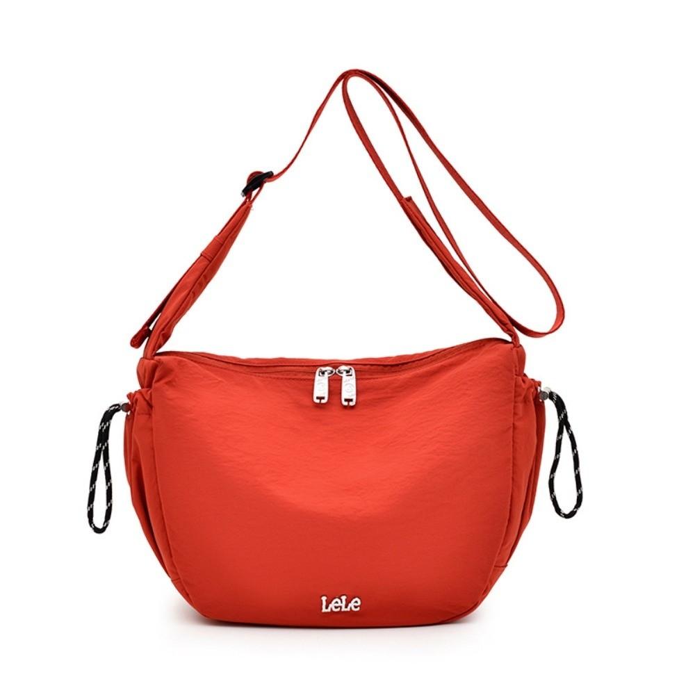 

Trendy Large Capacity Crossbody Bags Versatile Lightweight Sports Hobos Bag Simple Casual Dumpling Bag for Students