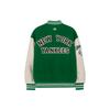 New MLB Baseball Jacket Unisex Green 3AJPV0131-50GNP