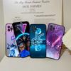 QLF x PNL Coque de téléphone pour chanteur Pnl Pour iPhone 16 15 14 13 12 Mini 11 Pro XS Max X XR SE 6 7 8 Plus Housse souple en silicone