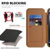 Magnetic Flip Leather Phone Case For iPhone Air 17 16E 15 16 Pro Max 14 13 12 11 Slot Card Wallet Magnet Bag Holder Back Cover
