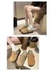 2024 British-Style Women's Birkenstock Closed-Toe Half-Slippers: Thick-Soled, Slip-On Shoes for Spring and Autumn Outdoor Wear