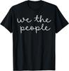 We The People Minimalist T-Shirt