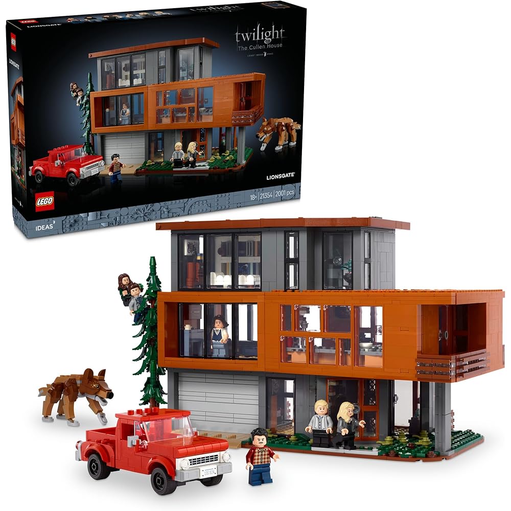 LEGO Ideas Twilight House Building Set 21354 Toy for Adults and Kids Home Decor Collectible Figures