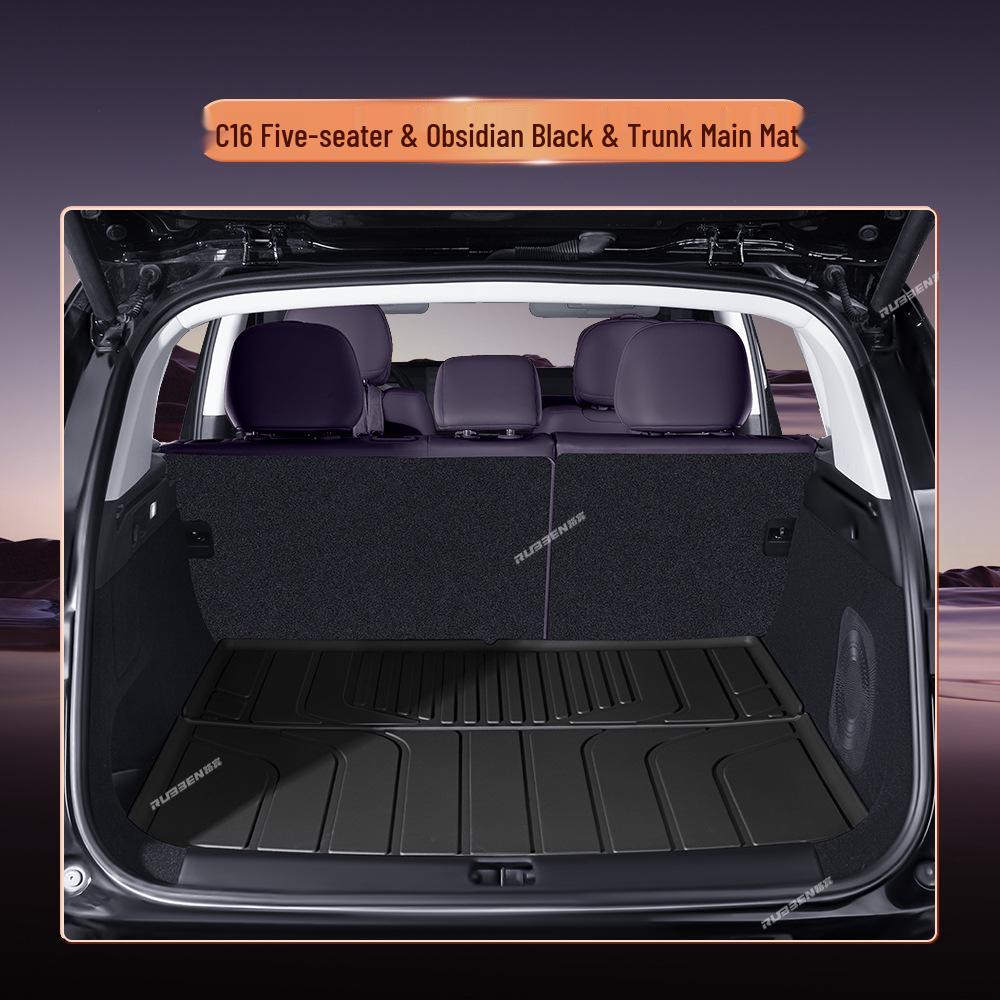 Leapmotor C16 Full Trunk Mat for 2026 Five/Six-Seater Interior Modifications