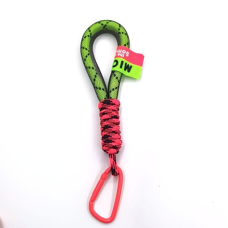 

Флуоресцентный ремешок для телефона, сетчатый ремешок, сумка, тканый ремешок, вешалка для брюк, ремешок для ключей, аксессуары 15CM кирпич красный