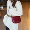 Neue Crossbody-Tasche Mini Phe Tasche Oberleder Rindsleder Umhängetasche Minimalistisch Leicht Tragbar Geldbörse