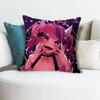 Cute IIronmouse Vtuber Pillow Cases for Bedroom Living Room Sofa Home Decor Polyester Cushion Cover with Zipper