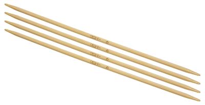 Agulhas de Tricô Clover 20cm Tamanho 6 "Takumi" 4 Agulhas (Baixo) 54-456