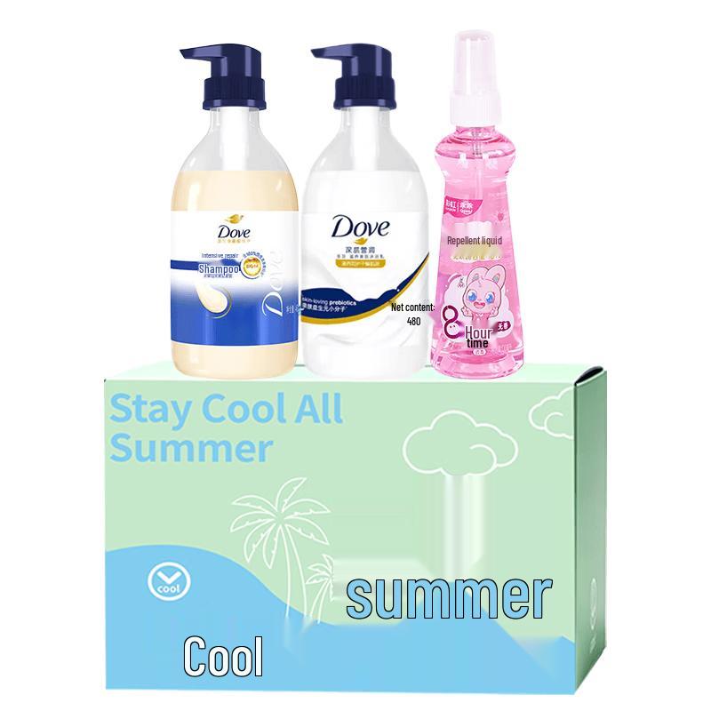 Dove Summer Essential Personal Care Gift Set шампуня