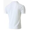 Men's Summer Sports Fitness Casual V-neck Elastic Texture Short-sleeved T-shirt