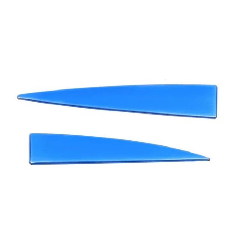 For Toyota Highlander 2014-2019 Blue Titanium Dashboard Clock Panel Cover Trim