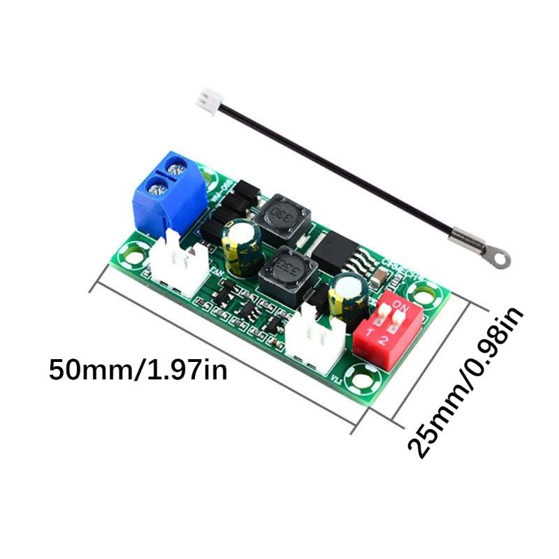 Electronic Fan Speed Regulator Module 5V 12V 24V Output Adjustable For PC And LED Lighting