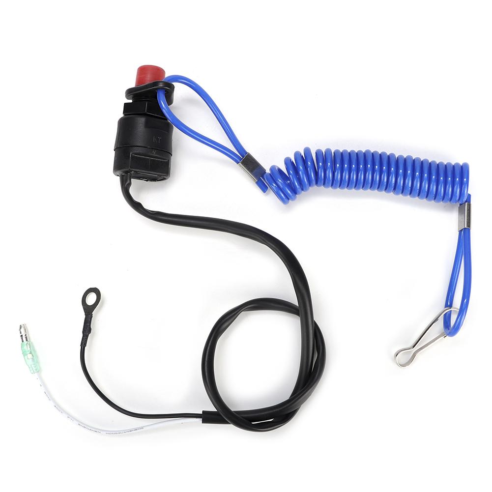 Universal Outboard Engine Ignition Emergency Kill Stop Switch Safety Tether Lanyard