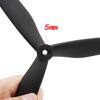 4pcs 1050 10inch 3-Blades Props 3-Blades Tri-Blade Props 3 Blade/Tri-Blade Propeller Prop for FPV Drone Replacement Accessories