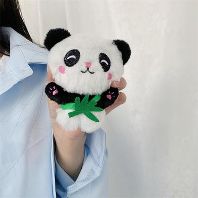 1Pc  Cute Plush Panda Keychain Pendant Bag Accessories Schoolbag Pendant Animal