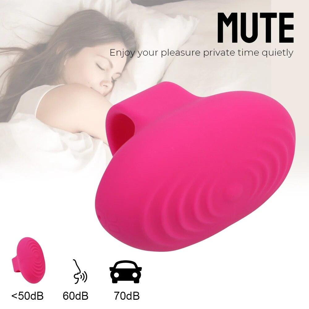 Vibratori cu deget cu strapon pentru femei Stimulator de clitoris pentru mamelon Jucării sexuale vaginale anale Masturbator feminin Discret mic în buzunar