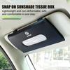 Car Tissue Box Sun Visor Hanging Napkin Holder Paper Rack Organizer For BMW Performance X1 M3 M6 F01 F02 E34 E36 E60 F10 F20 X6 ADMVN1