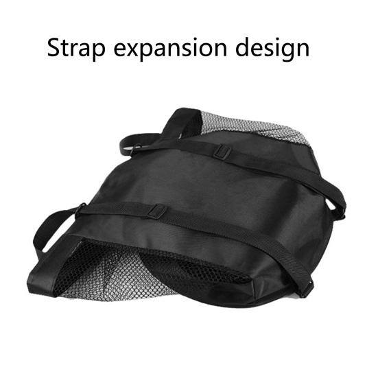 Basketball Rucksack Halbes Netz Kordelzugöffnung Aufbewahrung Ball Tragbar Verstellbare Träger Rucksack