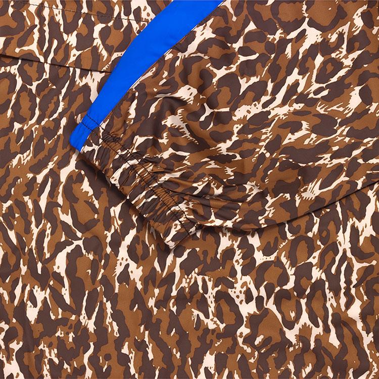 Nike Leopard Print Hooded Sports Jacket Men Jackets Brown BQ8185-786