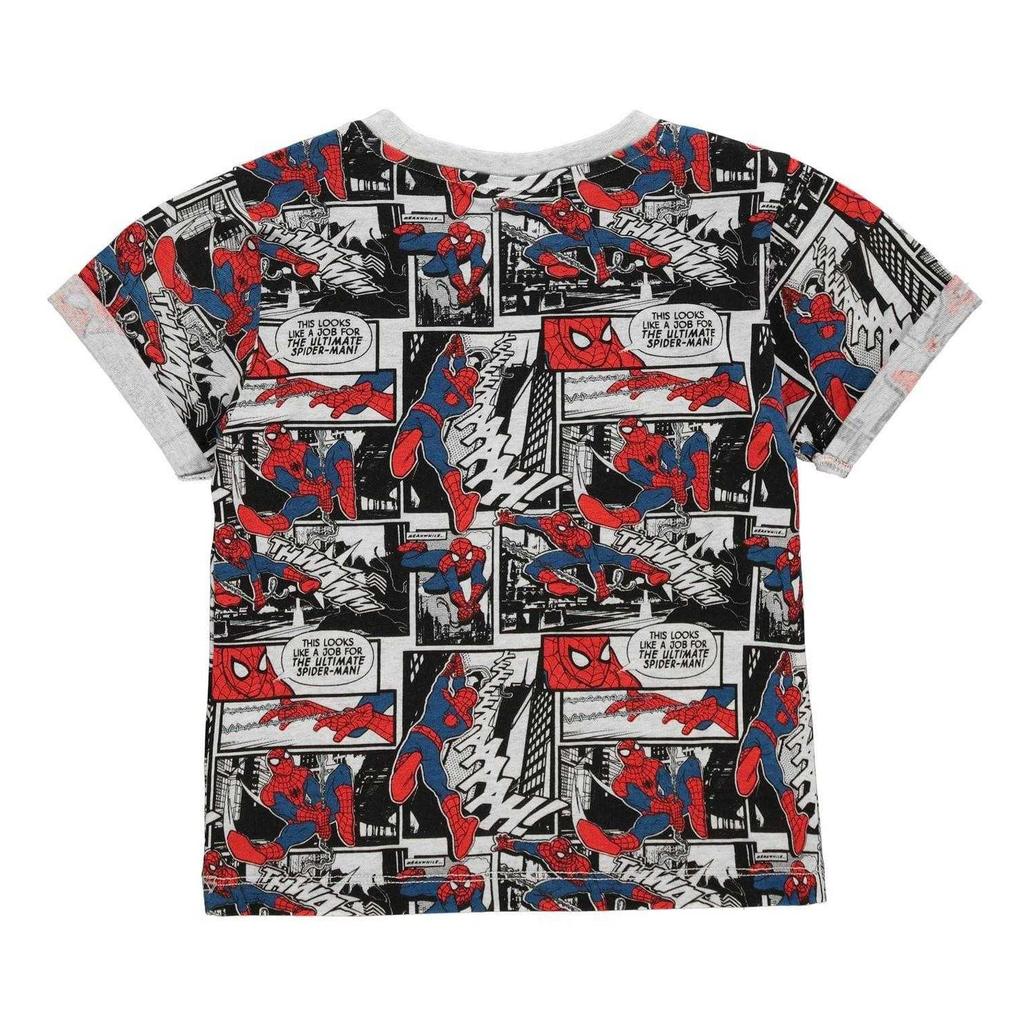 Spider-Man Childrens/Kids Comic Cotton T-Shirt