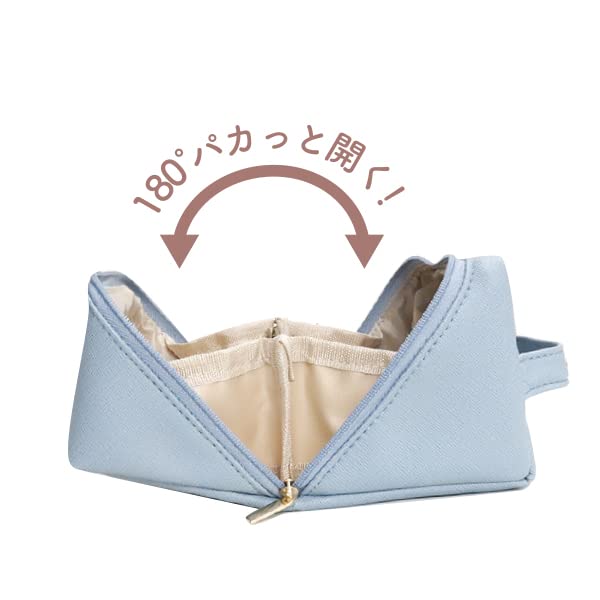 Pine Create Haus for Pacapo Multi Dusty H10 2cm Total 22P44606 Pouch, Pink. Size Approx. W14.5 D9.5 (Handle Width Approx. / Length Approx. 15.5cm)