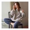 [OUBINEWER] Paired Pajamas, Winter, Matched Look, Pajamas, Women's, Men's, Fluffy Room Wear, Women's Fluffy Loungewear, Fleece Lining, Long Sleeves,