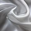 White Smooth and Flowing Water-gloss Satin Fabric Suitable for Wedding Dresses Formal Gowns and Handmade DIY Clothing Fabrics