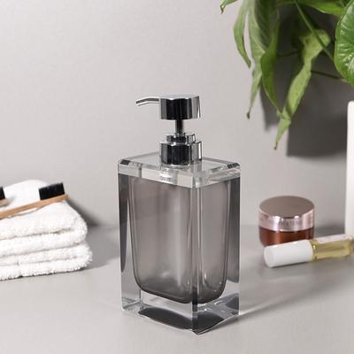Transparenter Harz Badezimmer Flüssigseifenspender Handdesinfektionsmittel Shampoo Gesichtscreme Duschgel Flasche Separat Wohnung Hotel