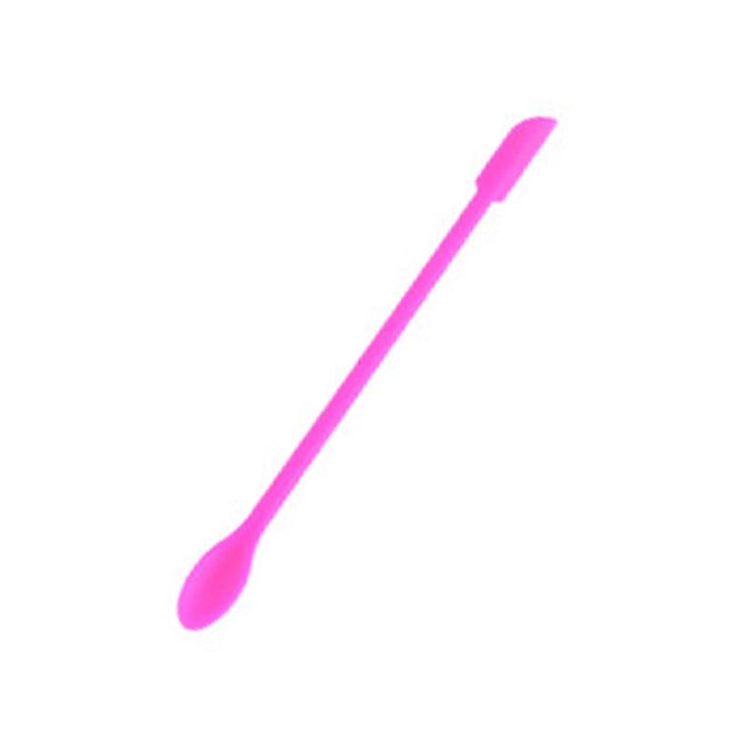 3-Piece Silicone Double-Headed Mini Spatula Set: Cosmetic Digging Tools & Sauce Spreader