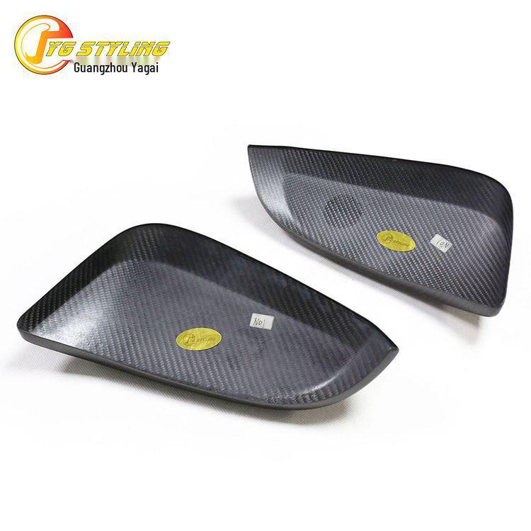 Dry Carbon Fiber Rearview Mirror Cover for Toyota Highlander & RAV4