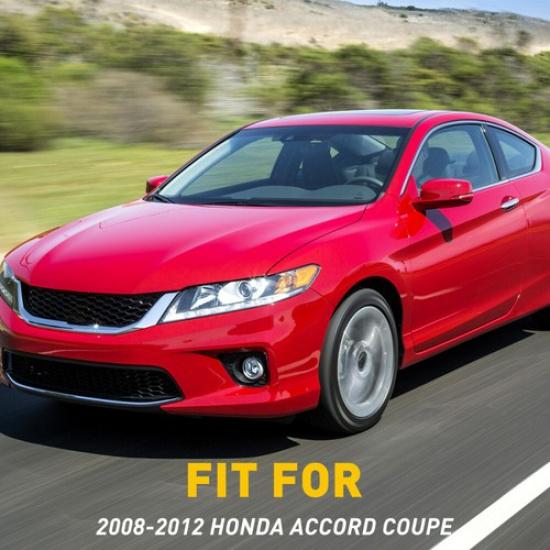 For Accord 2DR Coupe 2008 2009 2010 2012 2011 Door Armrest Black Leather LH LH K