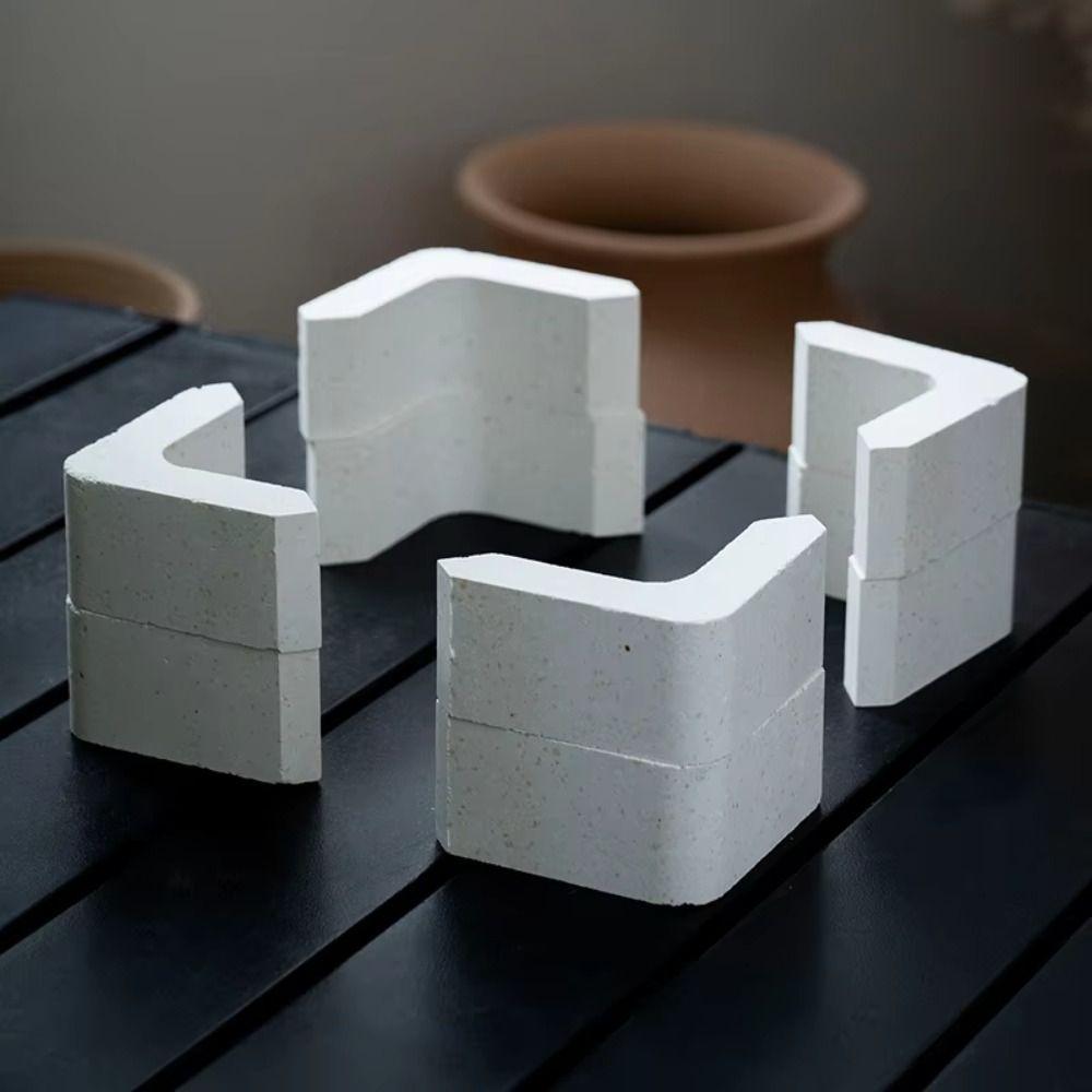 3/6/9cm Ceramic Kiln Tools L-shaped Pillar High Temperature Resistance Pottery Tools Electric Kiln Shed Plate Kiln Shelving