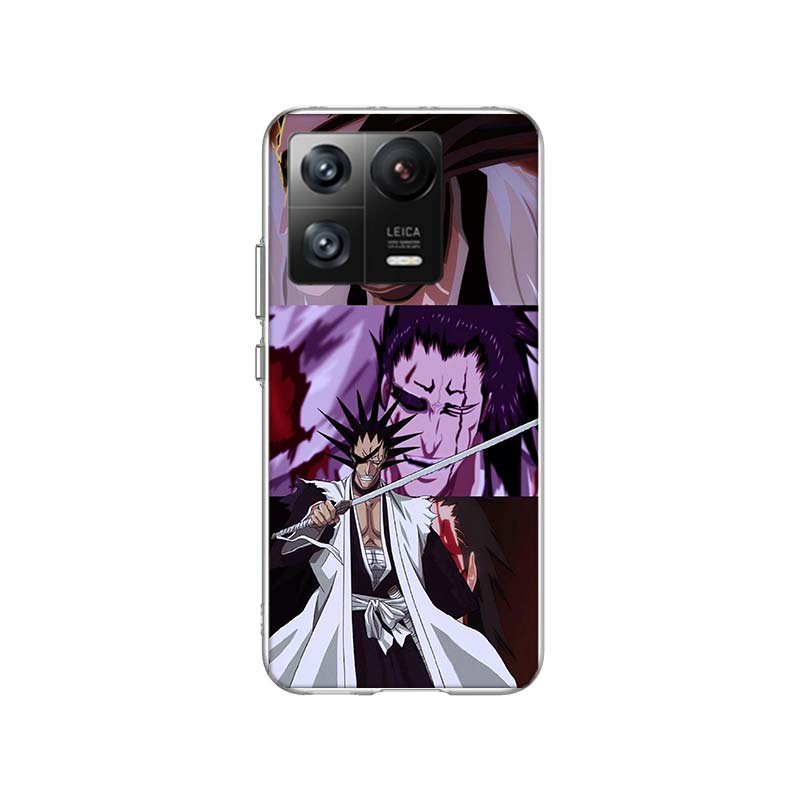 

BLEACH Zaraki Kenpachi Phone Case For Xiaomi Poco F7 Ultra X7 X6 M8 M7 M6 M4 M3 Pro X4 Mi 15 15T 14 14T 12T 12S 10T Pro 12 11 Li Xiaomi PocoX3(X3Pro)