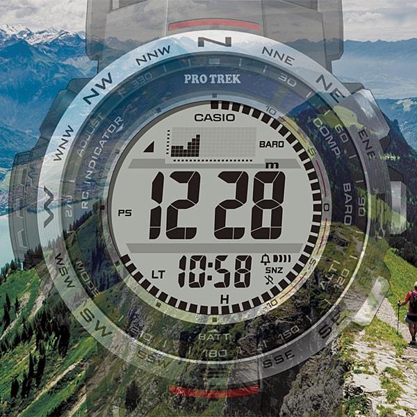 Casio Men's PRO TREK PRW-35-1AJF [PRO TREK Climber Line] Round Watch Black Digital