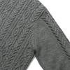 Ledept Wool Blend Cable Zip-Up Cardigan [3 Colors]