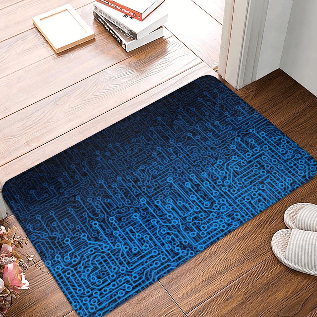 Coding Programmer Nerd Geek Doormat Mat Anti-Slip Science Hacker Computer Code Kitchen Bath Living Room Rug Carpet 40*60cm