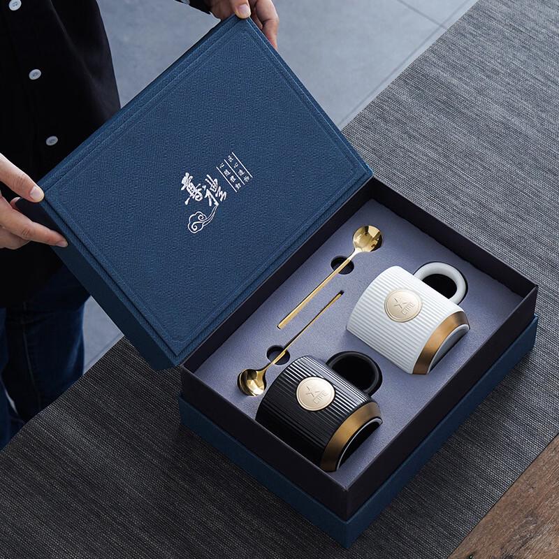 

Shangqi Vertical Stripe Ceramic Coffee Mug