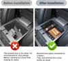 For 2020-2025 Ford Explorer Console Organizer Armrest Storage Box Tray Interior Phone Holder Storage Secondary Car Accessories