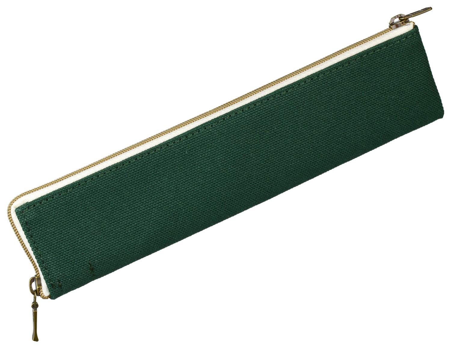 

No BoRDER PERiTOSS Pekes Kurashiki Canvas in Pencil Large Koimidori [Made Japan] Case, (Pencil Fitting), PT-0119LDG