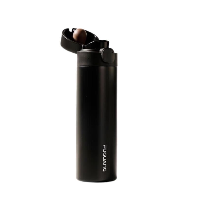 

FUGUANG Pop-up Lid Insulated Thermos with Ceramic Liner