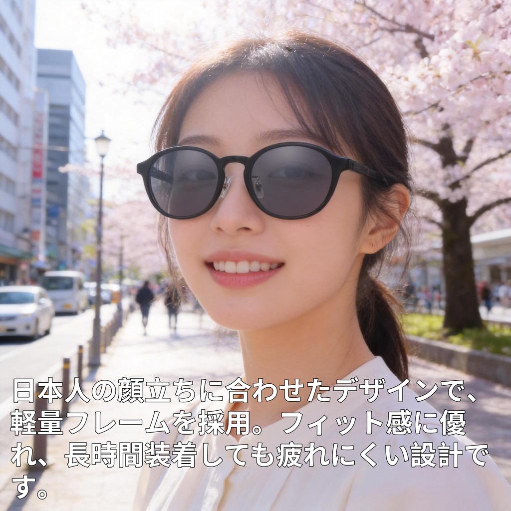 PUKCLAR Polarized Sunglasses Trendy and Stylish UV400 TAC Lightweight TR90 for and Warp Designed for Japanese Body [PUKCLAR] Men's - Design, Lens,