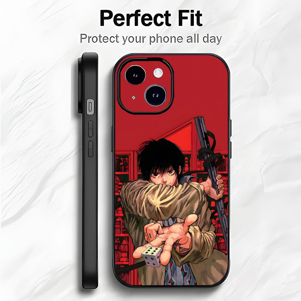 Cool Funny Manga S-Sakamoto Days Phone Case Phone Case Soft Packaging Lightweight For iPhone17 16 15 14 13ProMax