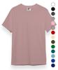 REBRENNER 20-Count Plain Crew Neck Short Sleeve T-Shirt 14 Colors (Type A)