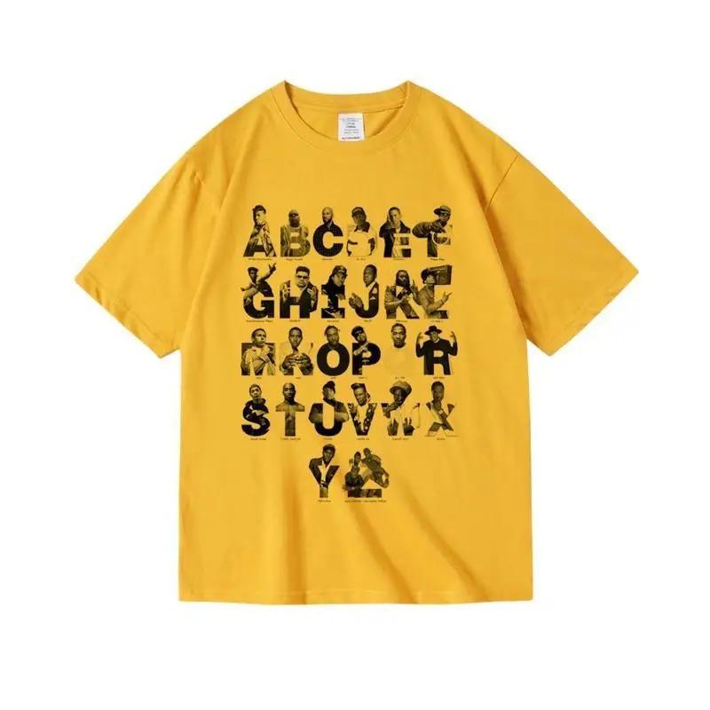 Hip-Hop Golden Age Legends "Parental Advisory Explicit Content" Mustard Vintage Oversized Short Sleeve T-Shirt