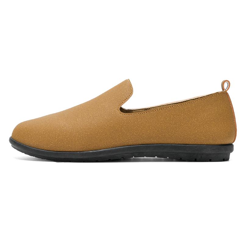 Fashion New Fashion Leather Man Casual Shoes Flats Shoes Men Comfortable Slip on Loafers Male Outdoor Walking Shoes Driving Shoes
