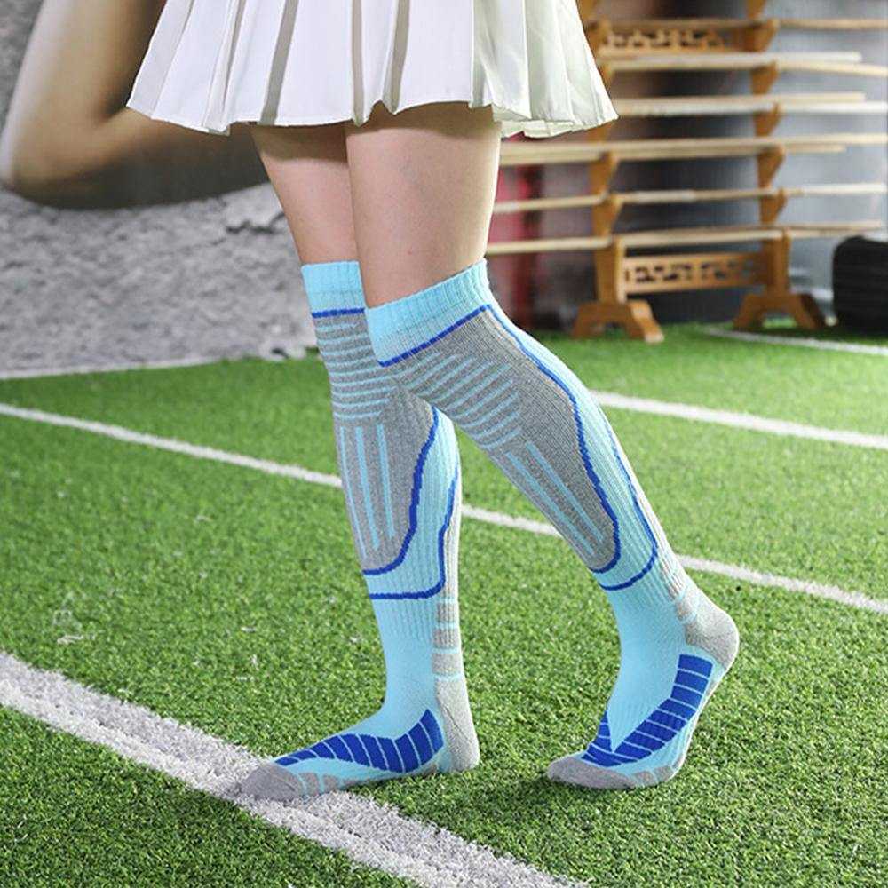 1 Pair Thermal Winter Cotton Women Ski Socks Children Sports Socks Snowboarding Cycling Adult Skiing Thicker Leg Warm