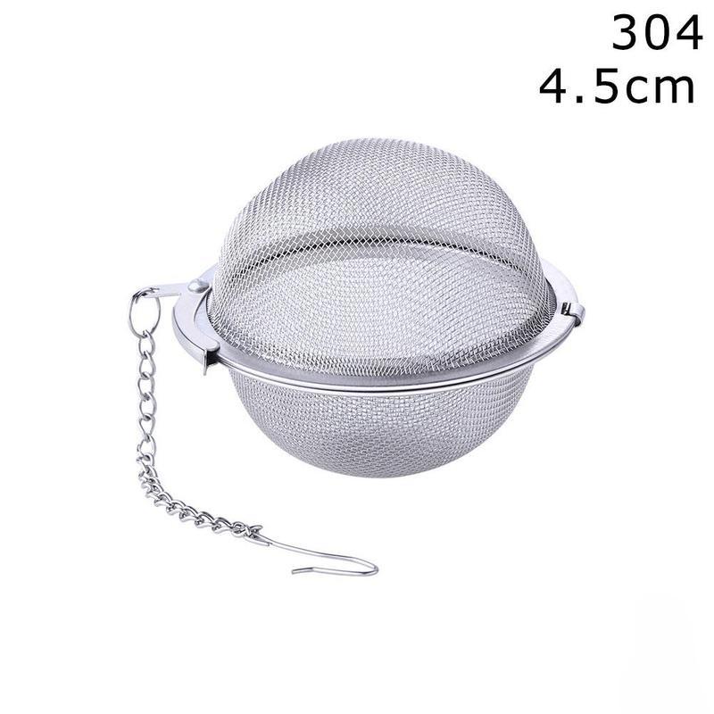 

Стальной мелкоячеистый фильтр для супа и специй, ситечко для заварки травяных шариков, приспособления для приготовления чая, кухонная утварь, кухонные принадлежности
