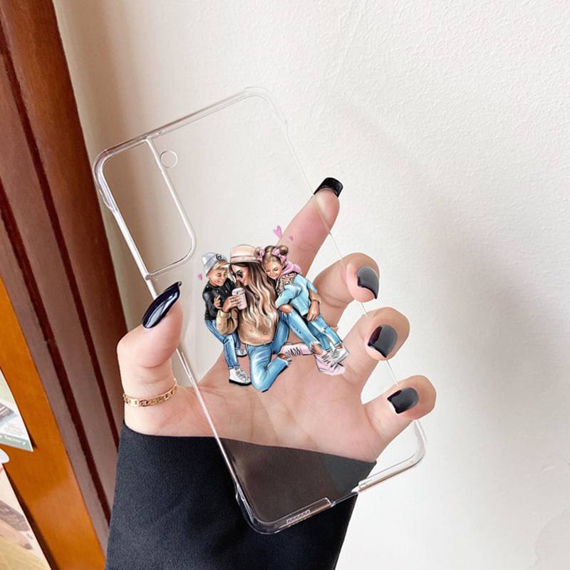 FHNBLJ Etui na telefon dla niemowlaka, mamy, dziewczynki dla Samsunga A 10 20 30 50s 70 51 52 71 4g 12 31 21 31 S 20 21 plus Ultra