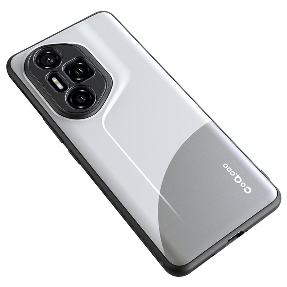 

Q.COO For Honor 300 Pro TPU Case Contrast Color Skin-Touch Phone Cover White