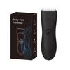 Waterproof Electric Body Hair Trimmer for Men - Armpit & Pubic Shaver
